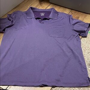 Van Heusen Purple Polo Shirt